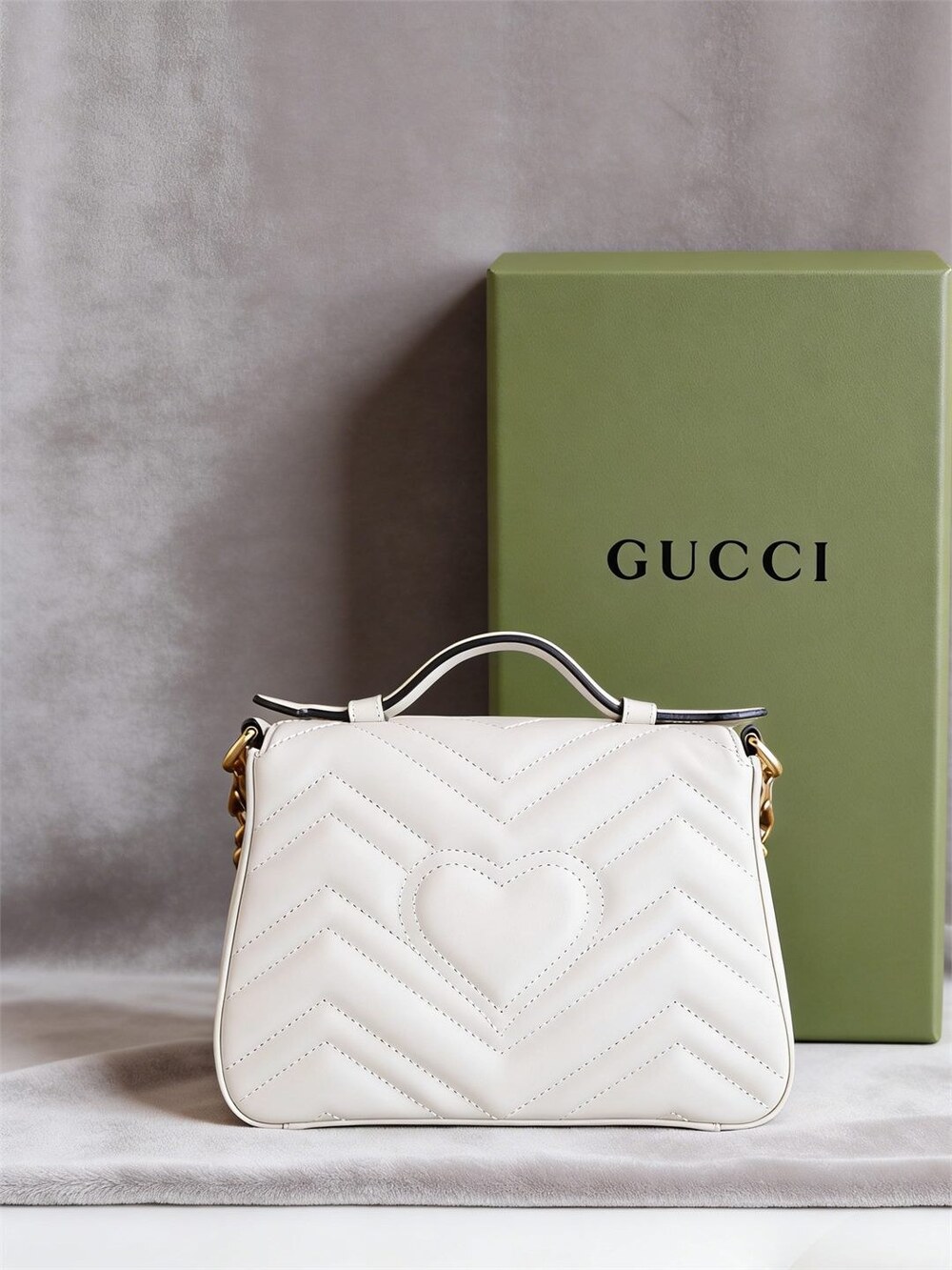 Gucci GG Marmont Mini Top Handle Bag - Picture 6 of 6